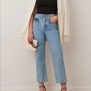 Yoga jeans Chloe Melrose straight leg jeans size 27